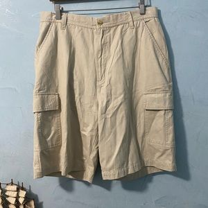 Ferruche Men’s‎ Vintages 90’s Khaki Cargo Shorts
